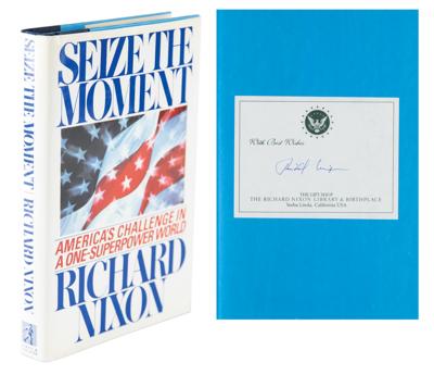 Lot #90 Richard Nixon Signed Book - Image 1