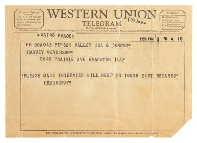 Lot #429 Ernest Hemingway Signed Book and Autograph Letter Signed - Image 10