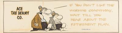 Lot #421 Bob Thaves Hand-Inked Comic Strip - Image 1