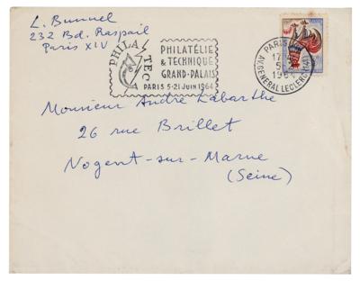 Lot #731 Luis Bunuel Autograph Letter Signed - Image 2