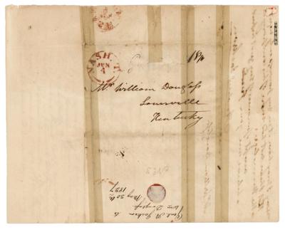 Lot #7 Andrew Jackson ALS on Mudslinging in 1828: 