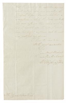 Lot #1 George Washington Letter Signed on Benedict Arnold's Corps - Image 1