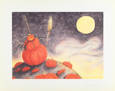 Lot #794 Tim Burton Signed Lithograph - Image 1