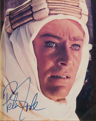 Lot #862 Peter O'Toole Signed Photograph - Image 1