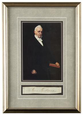Lot #30 James Buchanan Signature - Image 1