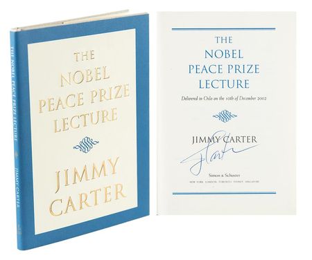 Lot #49 Jimmy Carter Signed Book - Image 1