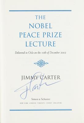 Lot #49 Jimmy Carter Signed Book - Image 2