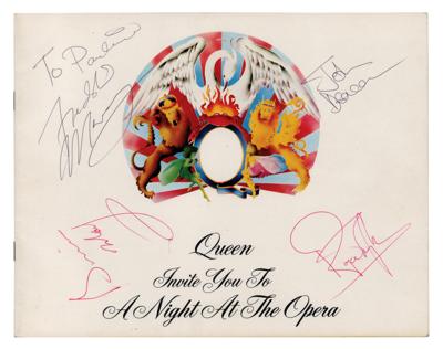 Lot #583 Queen Signed Program: 'A Night at the Opera' - Image 1