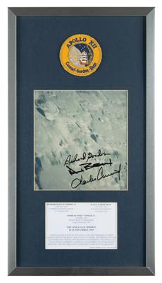 Lot #324 Apollo 12 Signed Photograph - Image 1