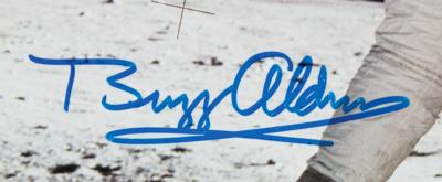 Lot #319 Buzz Aldrin Signed Photographic Print - Image 2