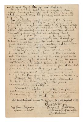 Lot #139 John Dillinger: Prosecutor's Archive from First Arrest - Image 9