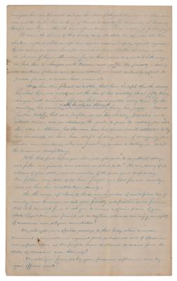 Lot #120 Brigham Young and LDS Leaders Request Asylum in NH - Image 3