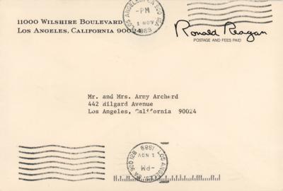 Lot #96 Ronald Reagan Typed Letter Signed - Image 2