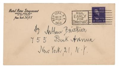 Lot #656 Artur Schnabel Autograph Letter Signed - Image 2