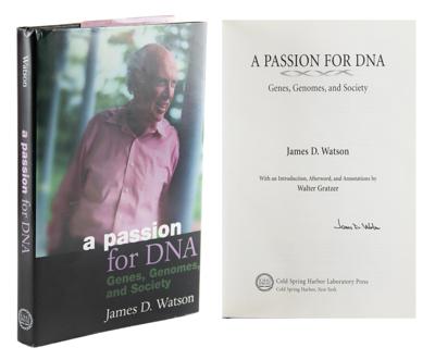 Lot #165 DNA: James Watson Signed Book - Image 1