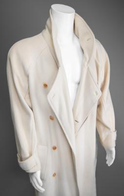 Lot #8033 Prince's Screen-Worn Long White Cashmere Coat from Under the Cherry Moon - Image 1
