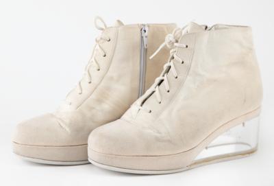 Lot #8198 Prince's Stage-Worn Custom-Made Light-Up Wedge Shoes (Fully Functional) - Image 1