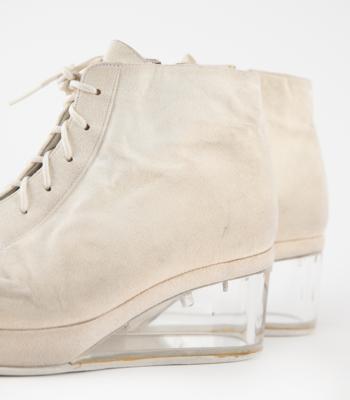 Lot #8198 Prince's Stage-Worn Custom-Made Light-Up Wedge Shoes (Fully Functional) - Image 5