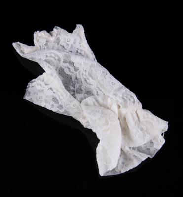 Lot #8005 Prince's Purple Rain White Lace Gloves - Image 5