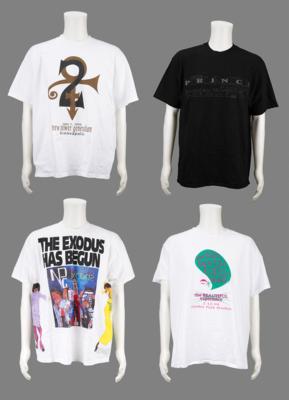 Lot #8173 Prince (4) Promotional PRN Employee T-Shirts - Image 1