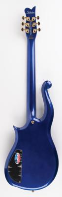 Lot #8149 Prince-Played Blue Schecter 'Cloud' Guitar from NPG Music Club - Image 2