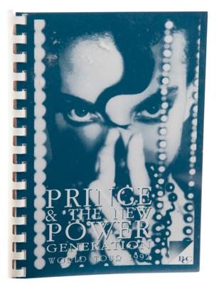 Lot #8130 Prince 1992 World Tour Book for UK/Ireland - Image 1