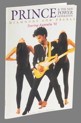 Lot #8131 Prince 1992 Diamonds and Pearls Tour Book for Australia - Image 1