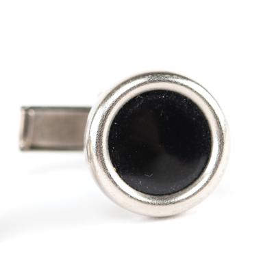 Lot #8044 Prince's Silver-and-Black Parade Tour Cufflinks - Image 3