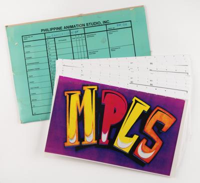 Lot #8165 Prince MPLS Animated Music Video Complete Story Board - Image 1