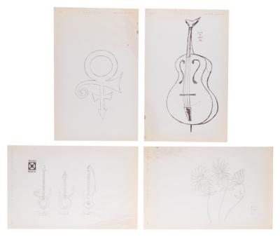 Lot #8166 Prince MPLS Animated Music Video (4) Original Faxes with Concepts - Image 1