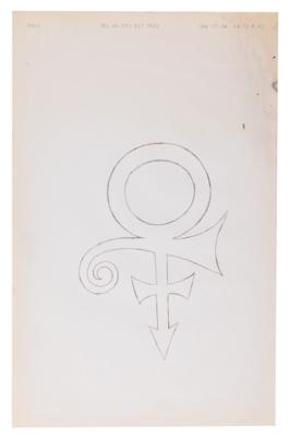 Lot #8166 Prince MPLS Animated Music Video (4) Original Faxes with Concepts - Image 3