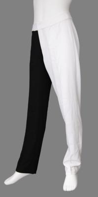 Lot #8181 Prince's Stage-Worn Black-and-White Trousers - Image 1