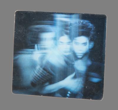 Lot #8124 Prince Prototype Hologram for 'Diamonds and Pearls' CD Cover - Image 1
