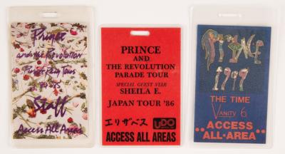 Lot #8021 Prince (3) Backstage Tour Passes - Image 1