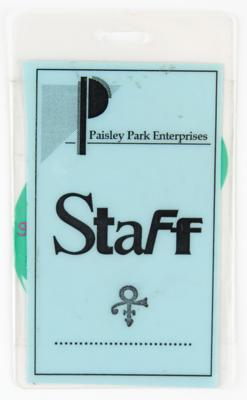 Lot #8092 Prince (3) Backstage Event and Tour Passes - Image 2