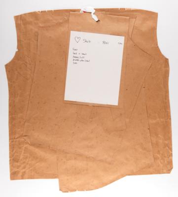 Lot #8106 Prince 'Heart Shirt' Wardrobe Pattern - Image 1