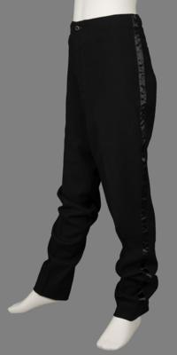 Lot #8037 Prince's Stage-Worn Black Tuxedo