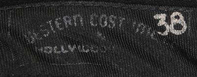 Lot #8037 Prince's Stage-Worn Black Tuxedo Trousers from the Parade Tour - Image 5