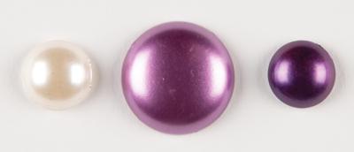 Lot #8136 Prince Collection of (151) Spare 'Diamonds and Pearls World Tour' Buttons - Image 1