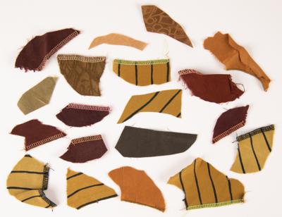 Lot #8082 Prince Collection of (400+) Dyed Outfit Fabric Samples for the 1991 MTV Video Music Awards ?Butt Suit,? Batman, Graffiti Bridge, and the Nude and Diamonds and Pearls Tours (1989-1992) - Image 12