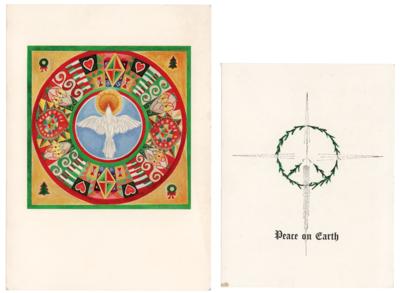 Lot #8093 Prince: (2) PRN Productions Christmas Cards - Image 1