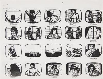 Lot #8050 Prince 'Kiss' Music Video Storyboard (Wardrobe Copy) - Image 1
