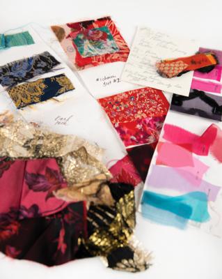 Lot #8025 Prince: Purple Rain Film/Tour Outfit Fabric Collection with (100+) Garment Samples and Swatches - Image 1