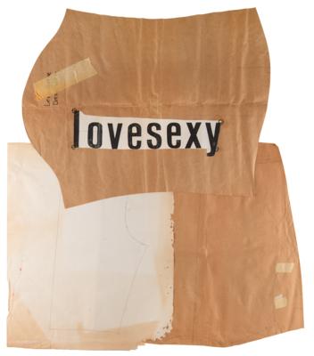 Lot #8078 Prince Lovesexy Outfit Pattern Material - Image 5
