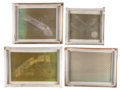 Lot #8081 Prince (4) Lovesexy Tour Outfit Screen Print Transfer Frames - Image 2