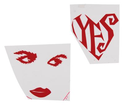 Lot #8081 Prince (4) Lovesexy Tour Outfit Screen Print Transfer Frames - Image 3