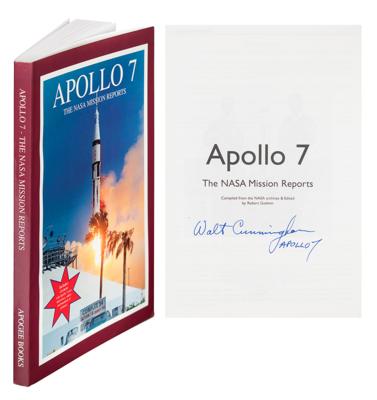 Lot #9199 Walt Cunningham Signed Book - Image 1