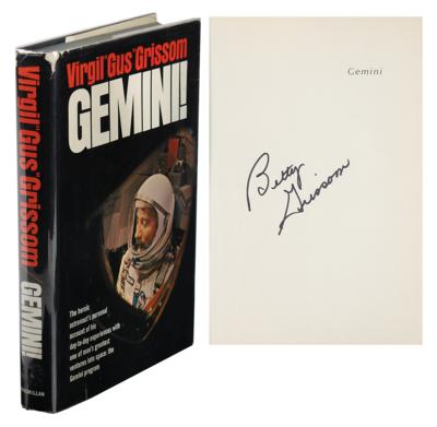 Lot #9120 Betty Grissom Signed Book - Image 1