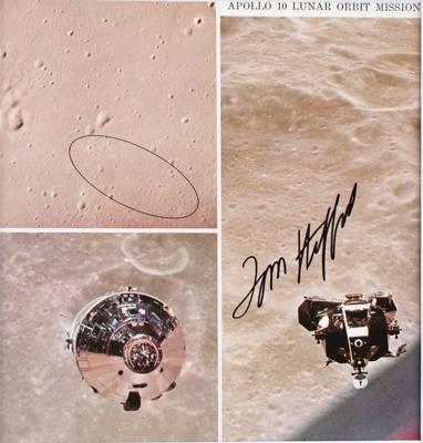 Lot #9246 Tom Stafford's Apollo 10 Flown Flag - Image 2