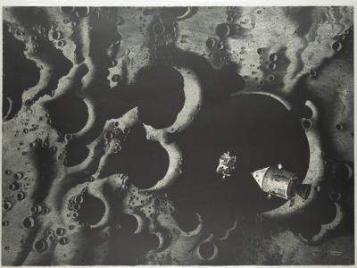 Lot #9905 Robert McCall Suite of (5) Signed Lithographs - Image 8